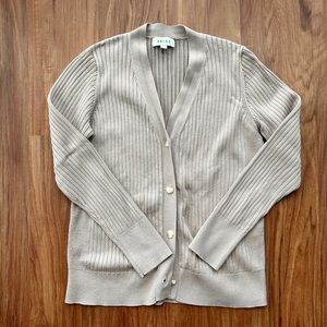 Ribbed cardigan
